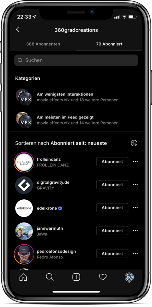 neue Instagram Insights
